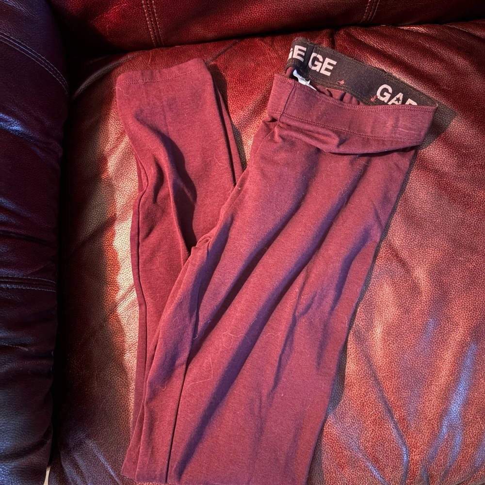 Garage Maroon Leggings